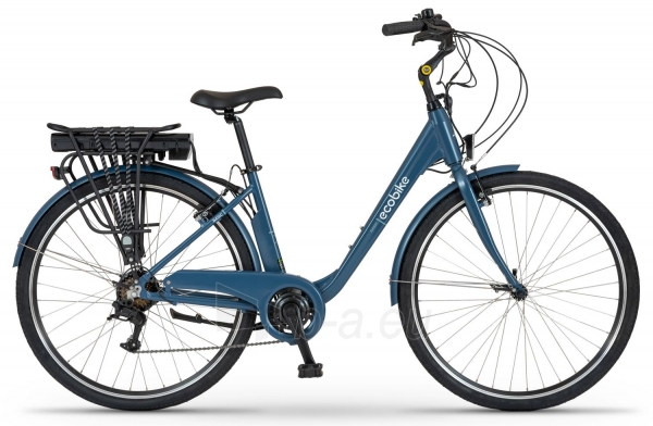 Elektrinis dviratis Ecobike Basic Petrol 28 blue-10.4Ah paveikslėlis 1 iš 9