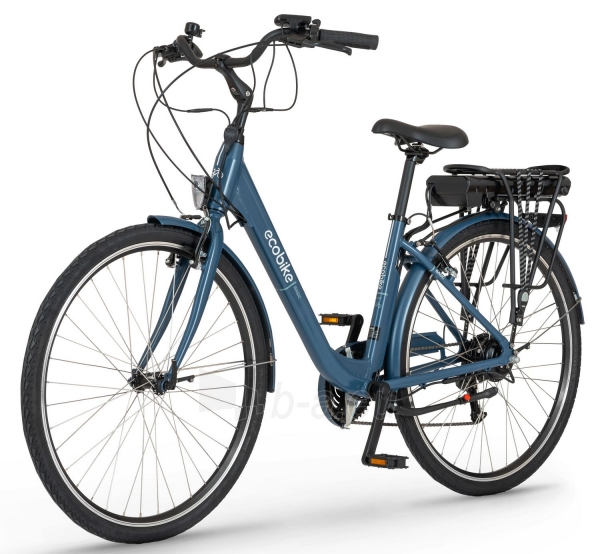 Elektrinis dviratis Ecobike Basic Petrol 28 blue-10.4Ah paveikslėlis 2 iš 9