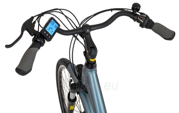 Elektrinis dviratis Ecobike Trafik 28 grey-10.4Ah paveikslėlis 7 iš 9