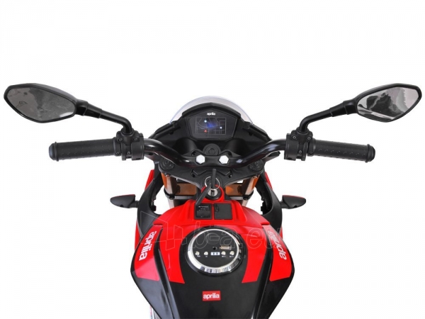 Elektrinis motociklas “Aprilia Tuono V4”, raudonas paveikslėlis 10 iš 14