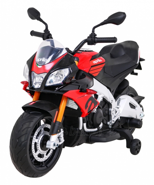 Elektrinis motociklas Aprilia Tuono V4, raudonas paveikslėlis 1 iš 14
