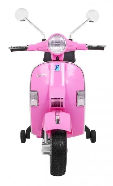 Elektrinis motociklas Vespa, rožinis paveikslėlis 5 iš 14