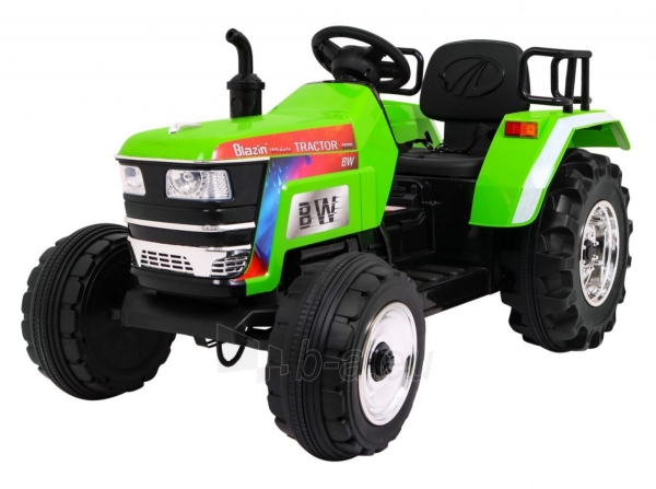 Elektrinis traktorius "Blazin Bw", žalias paveikslėlis 1 iš 14