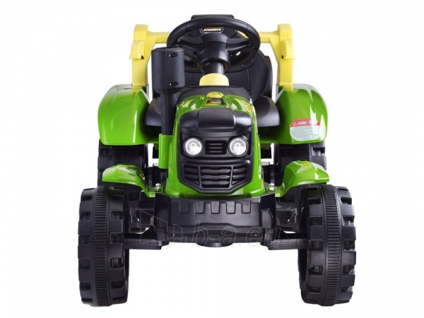 Elektrinis traktorius, žalias paveikslėlis 3 iš 11