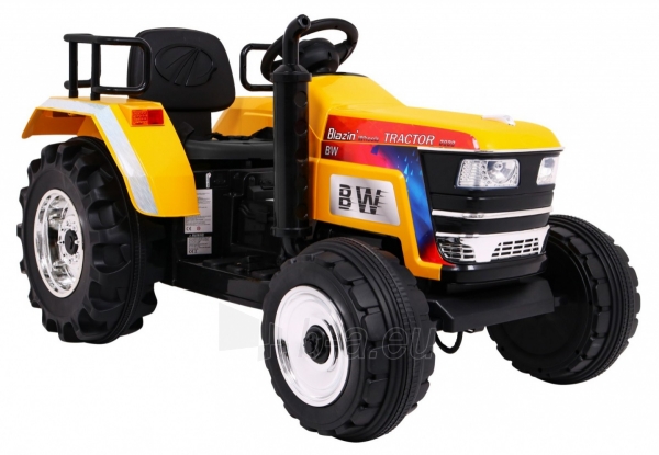 Elektrinis traktorius Blazin Bw, geltonas paveikslėlis 9 iš 14