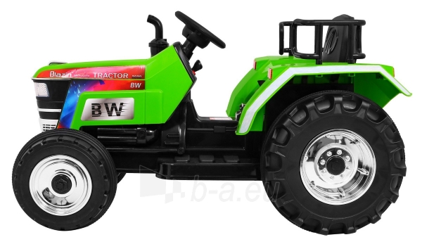 Elektrinis traktorius Blazin Bw, žalias paveikslėlis 3 iš 14