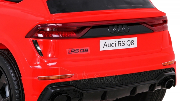 Elektromobilis "Audi RS Q8", raudonas paveikslėlis 12 iš 14