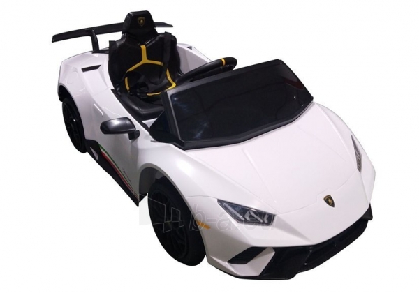 Elektromobilis Lamborghini, baltas paveikslėlis 4 iš 5
