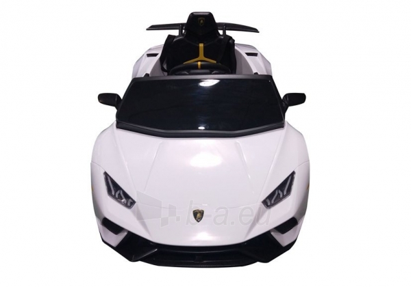 Elektromobilis Lamborghini, baltas paveikslėlis 5 iš 5