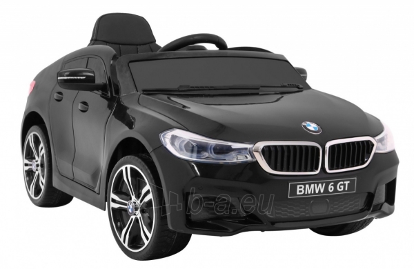 Elektromobilis BMW 6 GT, juodas paveikslėlis 5 iš 13