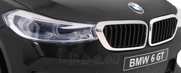 Elektromobilis BMW 6 GT, juodas paveikslėlis 4 iš 13