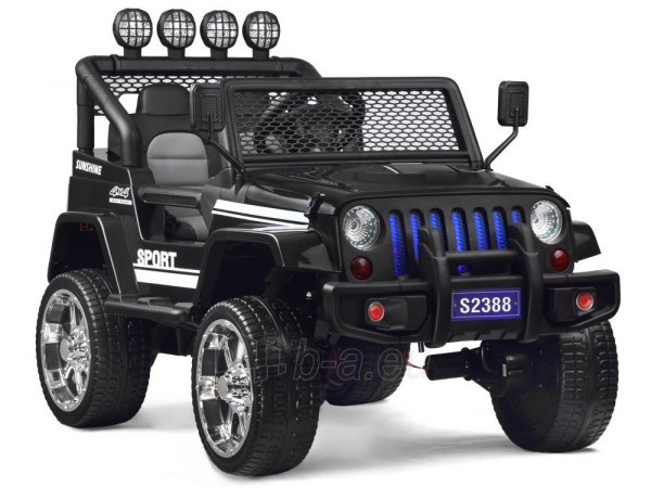Elektromobilis Jeep Sport, juodas Paveikslėlis 1 iš 1 310820288924