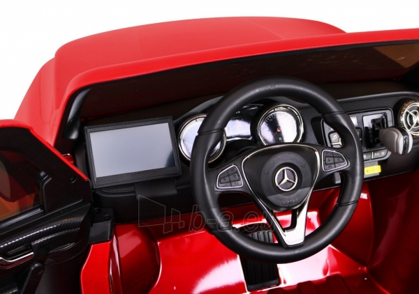 Elektromobilis Mercedes Benz X-Class, lakuotas raudonas paveikslėlis 7 iš 15