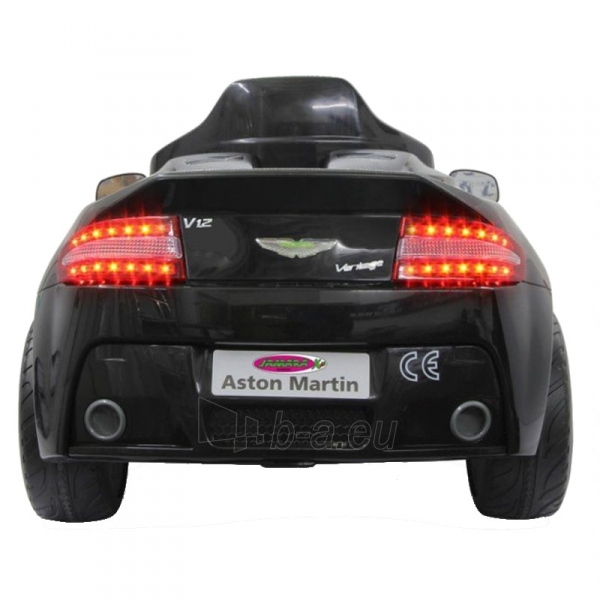 Elektromobilis Ride-on Aston Martin Vantage black2.4GHz paveikslėlis 3 iš 4
