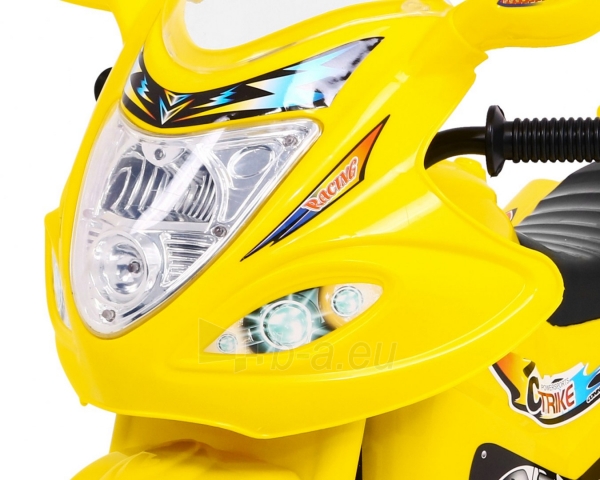 Elenktrinis triratis motociklas "BJX-088" Geltonas paveikslėlis 8 iš 12