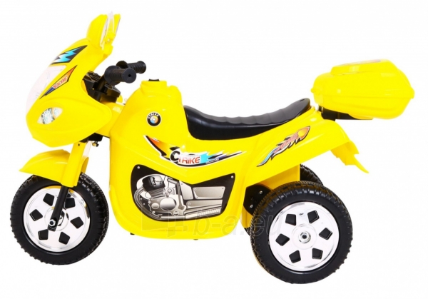 Elenktrinis triratis motociklas "BJX-088" Geltonas paveikslėlis 4 iš 12