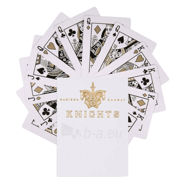 Ellusionist Knights Baltos kortos paveikslėlis 4 iš 11