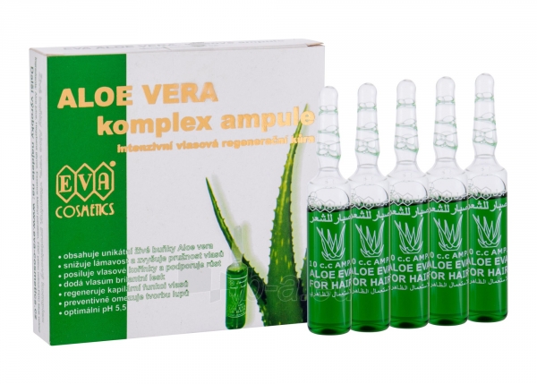 Eva Cosmetics Aloe Vera Complex Hair Care Ampoules Hair Serum 50ml paveikslėlis 1 iš 1