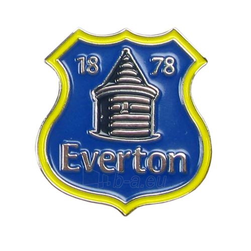 Everton F.C. prisegamas logotipo formos ženklelis paveikslėlis 2 iš 3