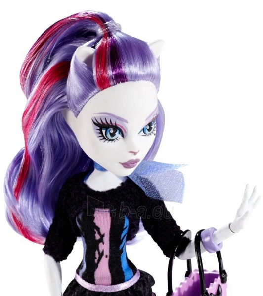 Exclusive Monster High New Scaremester Catrine DeMew Fashion Doll paveikslėlis 3 iš 3