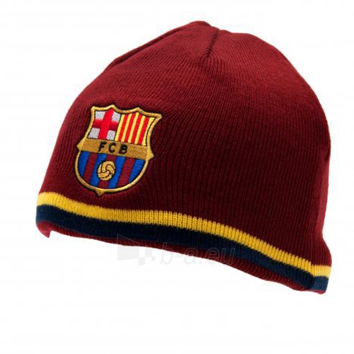 F.C. Barcelona išverčiama dvipusė žieminė kepurė paveikslėlis 5 iš 6