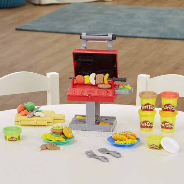 F0652 Play-Doh Kitchen Creations Grill n Stamp Playset for Kids paveikslėlis 4 iš 6