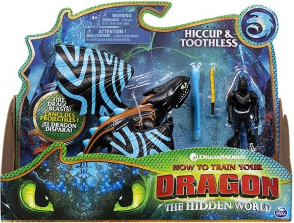 Figurėlė 20103717 Dreamworks Dragons Dragon & Viking – Hiccup & Toothless – Spin Master Paveikslėlis 1 iš 3 310820273069
