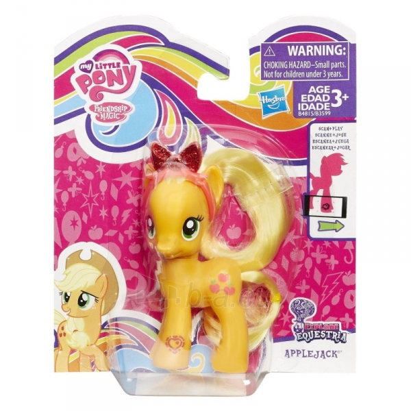 Figurėlė B4815 / B3599 My Little Pony Applejack Hasbro My Little Pony Explore Equestria Applejack figure paveikslėlis 1 iš 2