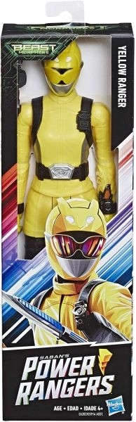 Figurėlė Yellow Ranger Hasdbro Power Rangers E6202 / E5914 - 30 cm paveikslėlis 3 iš 3