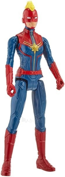 Figurėlė E7875 / E3309 Avengers Marvel Titan Hero Series Blast Gear Captain Marvel Action Figure paveikslėlis 1 iš 5