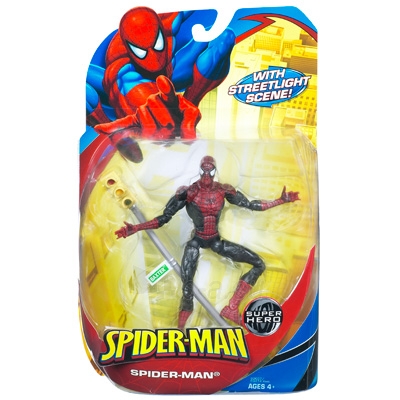 Figūrėlė Hasbro 69697 Spider-man with streetlight scene! Super hero Marvel paveikslėlis 1 iš 2