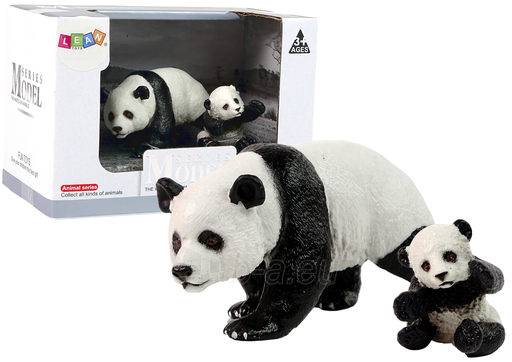 Figūrėlių rinkinys - Panda su mažyliu paveikslėlis 1 iš 3