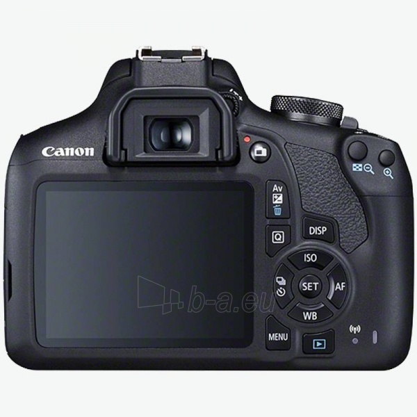 Fotoaparatas Canon EOS 2000D Kit EF-S 18-55 III paveikslėlis 2 iš 8