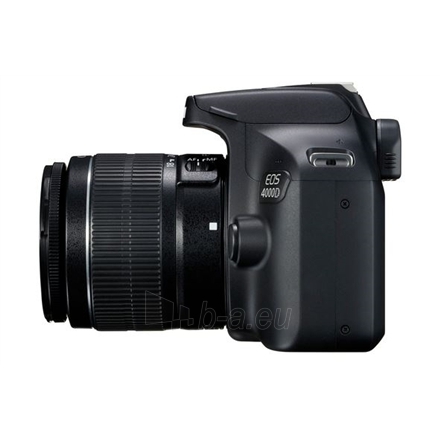 Fotoaparatas Canon EOS 4000D EF-S 18-55 III kit paveikslėlis 2 iš 6