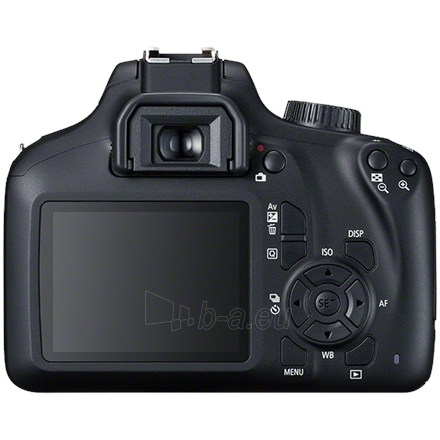 Fotoaparatas Canon EOS 4000D EF-S 18-55 III kit paveikslėlis 4 iš 6