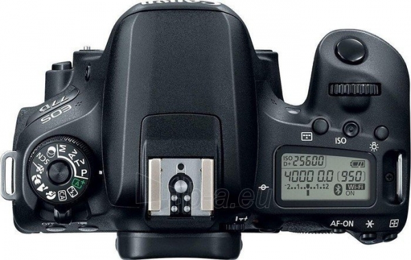Digital camera Canon EOS 77D Body paveikslėlis 2 iš 3