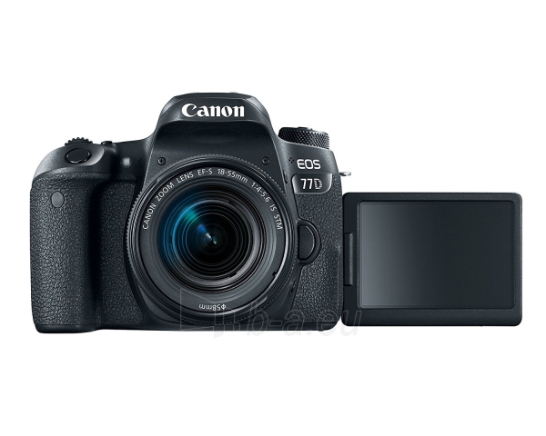 Digital camera Canon EOS 77D EF-S 18-55 IS STM kit paveikslėlis 2 iš 5