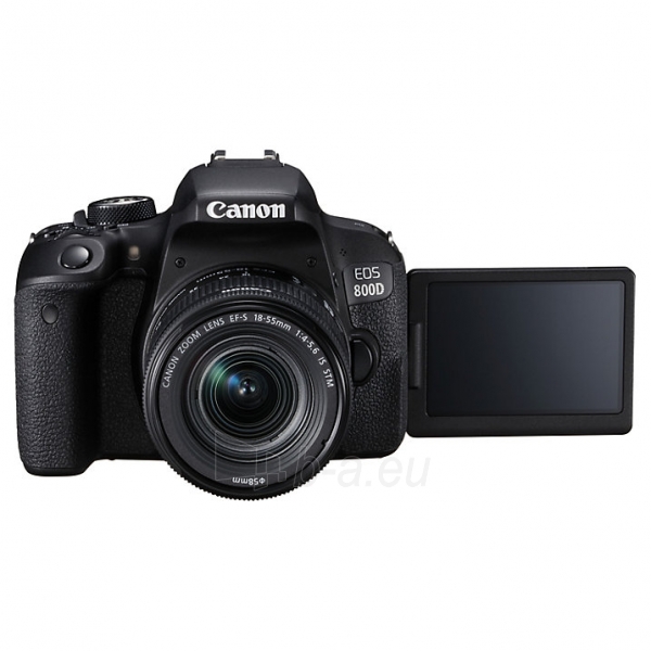 Digital camera Canon EOS 800D + EF-S 18-55mm IS STM paveikslėlis 2 iš 5