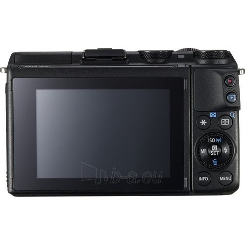Fotoaparatas Canon EOS M3 Body black paveikslėlis 3 iš 5