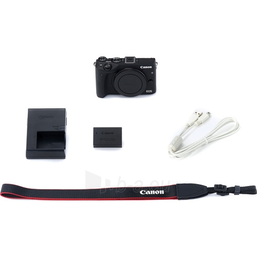 Fotoaparatas Canon EOS M3 Body black paveikslėlis 5 iš 5