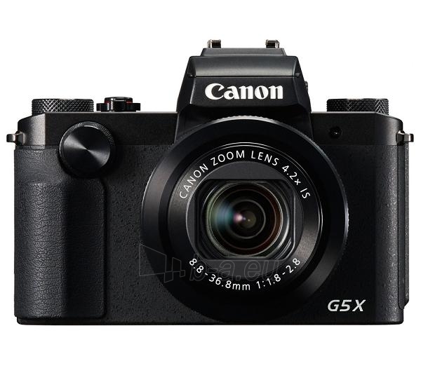 Fotoaparatas Canon Powershot G5X black paveikslėlis 1 iš 5