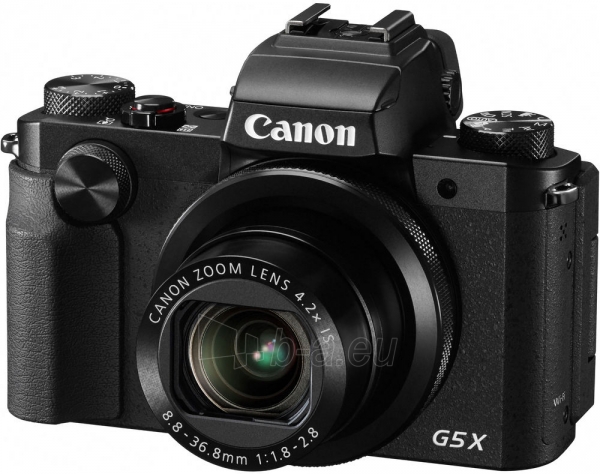 Fotoaparatas Canon Powershot G5X black paveikslėlis 2 iš 5
