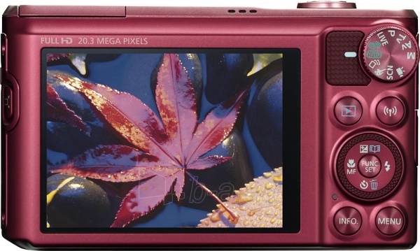 Fotoaparatas Canon Powershot SX720 HS red (Damaged Box) paveikslėlis 4 iš 5
