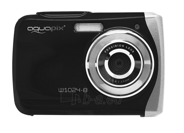 Fotoaparatas Easypix AquaPix W1024-B Splash black 10017 paveikslėlis 1 iš 4