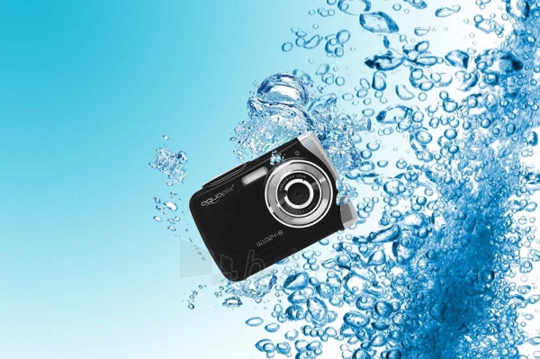 Fotoaparatas Easypix AquaPix W1024-B Splash black 10017 paveikslėlis 3 iš 4