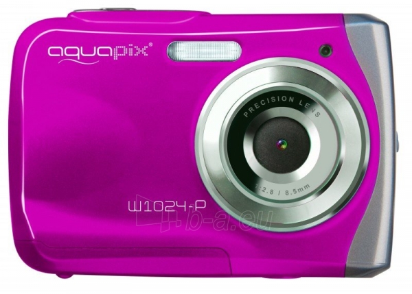 Digital camera Easypix AquaPix W1024-P Splash pink 10013 paveikslėlis 1 iš 4