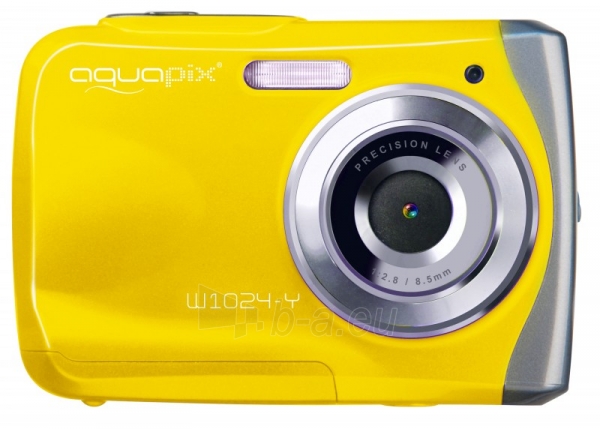 Fotoaparatas Easypix AquaPix W1024-Y Splash yellow 10014 paveikslėlis 1 iš 4