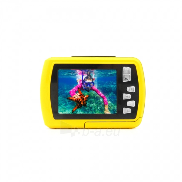 Fotoaparatas Easypix Aquapix W2024 Splash yellow 10067 paveikslėlis 5 iš 8