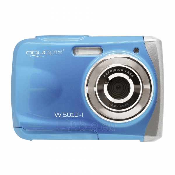 Fotoaparatas Easypix AquaPix W5012-I Splash iceblue 10087 paveikslėlis 1 iš 10