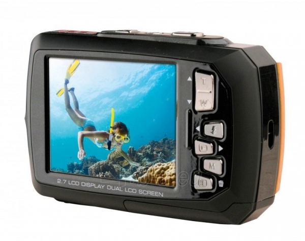 Digital camera Easypix W1400 Active orange 10050 paveikslėlis 2 iš 6